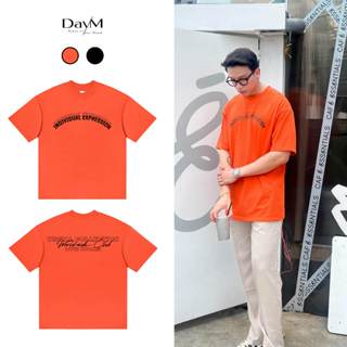 Áo thun nam DayM | VISUAL - Chap 2: Individual Expression - Form Âu, oversize, 100% cotton co giãn 2 chiều, 250gsm