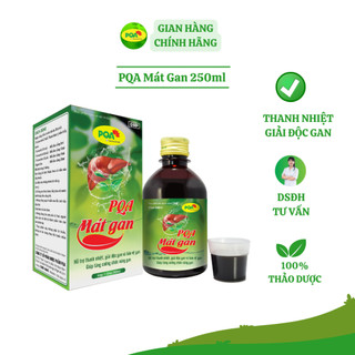 PQA Mát Gan giúp mát gan, hạ men gan, giải độc gan - chai 125ml