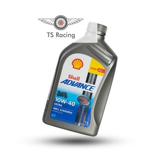 Nhớt shell advance ultra 4t 10w40 1L - xe số xe côn tay