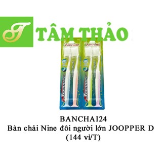 Bàn chải đánh răng Thái Lan Nine đôi người lớn JOOPPER 8851299129963 SET 2 CHIẾC