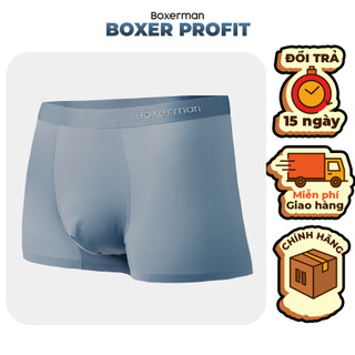 Quần sịp boxer nam trunk pro fit kháng khuẩn khử mùi cao cấp boxerman