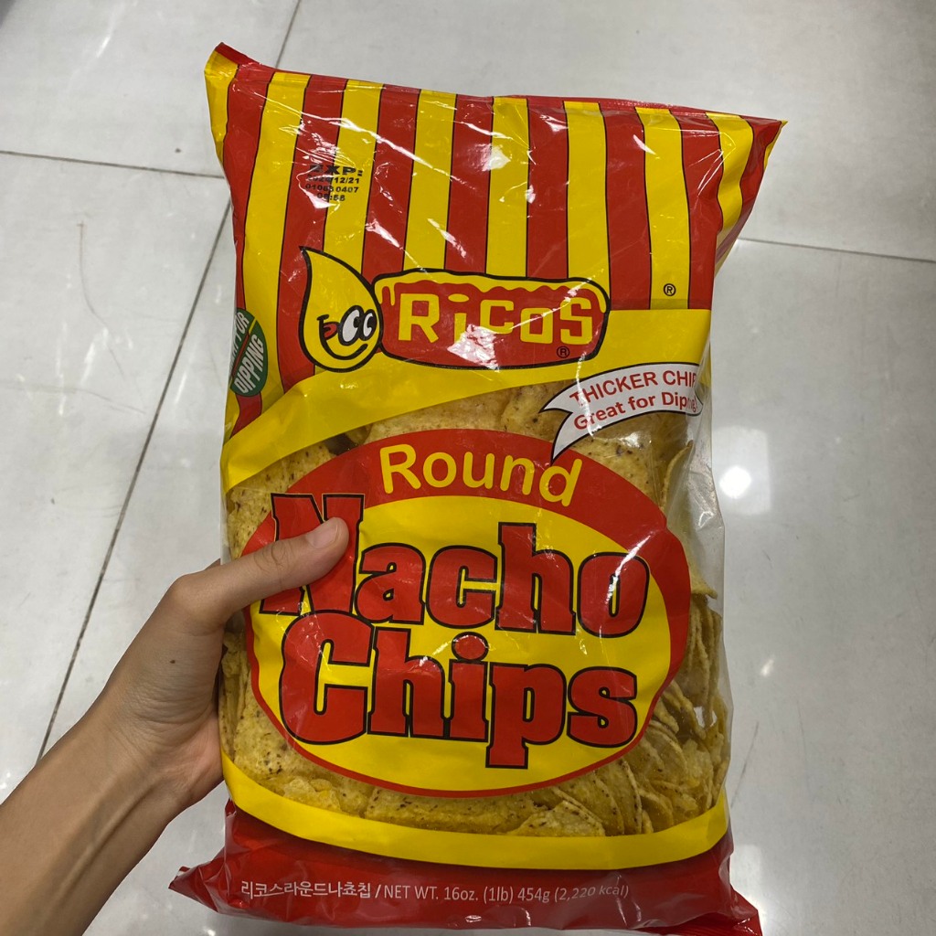 Snach Ngô (Bim Bim) Nacho Chips Shinhwa Hàn Quốc Gói 454G/ 신화팝빌리지) 나쵸칩 454G