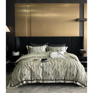 Bộ chăn ga vỏ gối Tencel100s mềm mại , mát lạnh giải nhiệt ngày Hè ( 1 ga -1 vỏ chăn-2 vỏ gối )