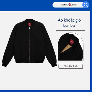 Áo khoác 2 lớp nam gió bomber genviet t7126g8090