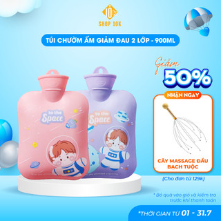 Túi chườm nóng lạnh giảm đau bụng, giữ ấm 900ml - sp004093
