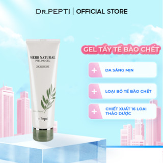 Tẩy Da Chết Mịn Và Sáng Da Dr.Pepti Herb Natural Peeling Gel 130ml