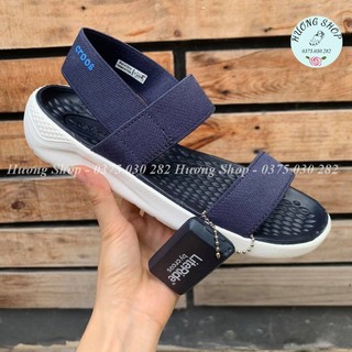 Sandal nữ - Giày Sandal nữ đẹp Literide thời trang màu navy êm mềm nhẹ