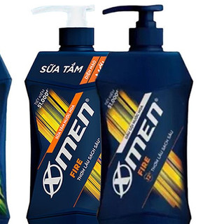 Combo dầu gội x-men nước hoa fire 650g và sữa tắm x-men nước hoa fire 650g