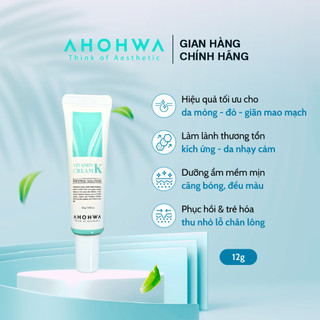 Kem Dưỡng Phục Hồi AHOHWA Vitamin K Cream Tuýp Mini 12g