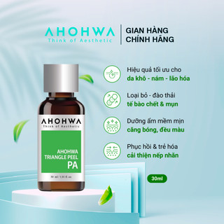 Dung Dịch Peel Da Mặt AHOHAW Triangle PA Minisize 30ml - Loại Bỏ Tế Bào Chết, Giảm Mụn, Dưỡng Trắng Da