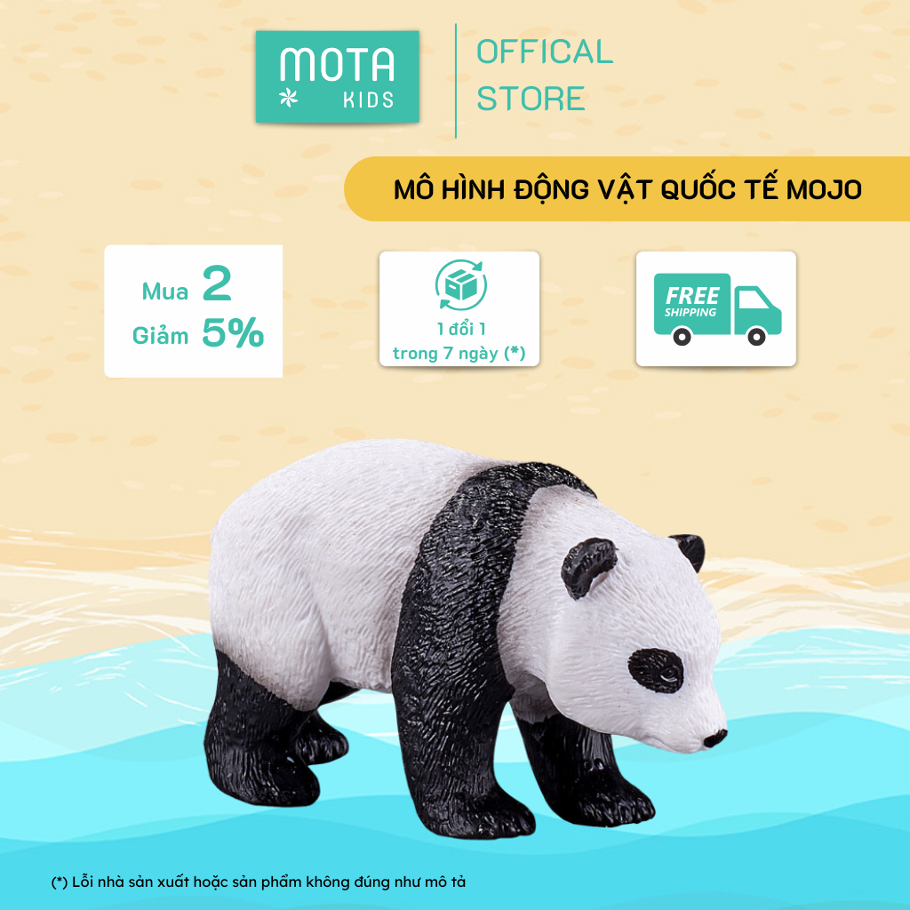 MÔ HÌNH ĐỘNG VẬT - GẤU TRÚC CON
