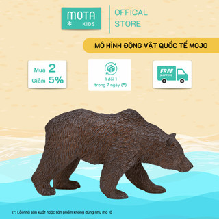 MÔ HÌNH ĐỘNG VẬT - GẤU XÁM BẮC MỸ
