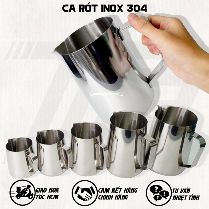 Ca Rót Inox Có Vạch ( Không nắp)