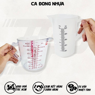 Ca đong nhựa - ca đo thể tích chất lỏng