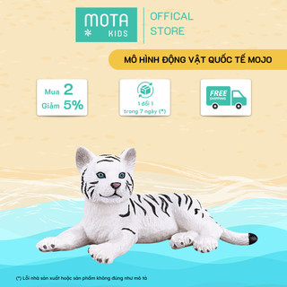MÔ HÌNH ĐỘNG VẬT - HỔ TRẮNG CON NẰM