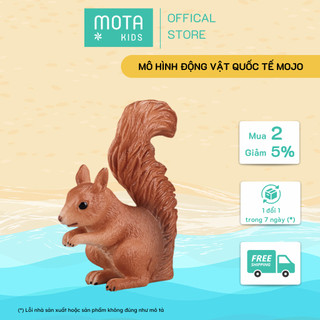 MÔ HÌNH ĐỘNG VẬT - SÓC ĐỎ ĐỨNG
