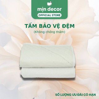 Tấm bảo Vệ Đệm Cotton Mịn Decor Cao Cấp Dày 0,7mm - Không Chống Thấm