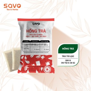 SAVO Zumbo Tea Bag - Hồng Trà túi lọc 30g chuyên dành cho pha chế