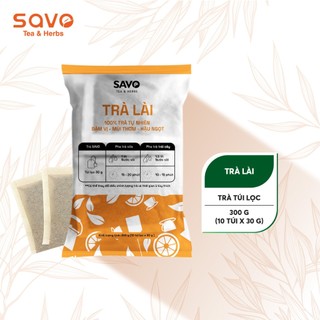 Savo zumbo tea bag - trà lài túi lọc 30g