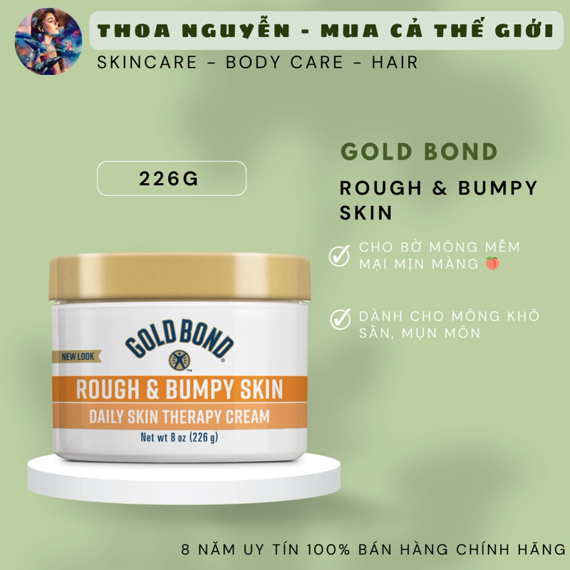 Kem dưỡng body Gold Bond Rought & Bumpy Skin