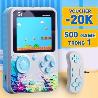 Máy chơi game cầm tay G5 YOUBIAO 500 trò chơi điện tử tuổi thơ mini