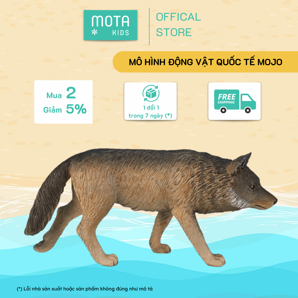 MÔ HÌNH ĐỘNG VẬT - SÓI ĐI