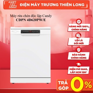 Cdpn 4d620pw/e - máy rửa chén độc lập candy cdpn 4d620pw/e - bảo hành chính hãng 2 năm tận nơi