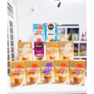 Cà phê hoà tan Nescafe nhiều vị hộp 8-10gói