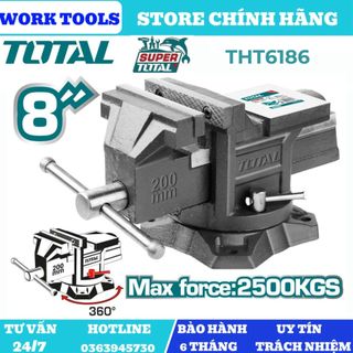 Total ê tô kẹp 8 inch tht6186