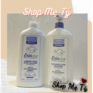 Dung dịch vệ sinh - nước làm sạch hữu cơ JONZAC / Kem thay tã bỉm Bio Eau Thermale Jonzac Liniment 500ml
