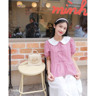 Áo sơ mi cổ sen Sene Top
