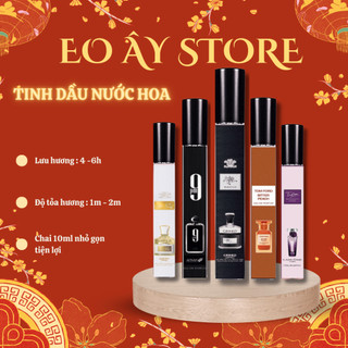 Tinh dầu nước hoa - nước hoa 10ml đa dạng mùi