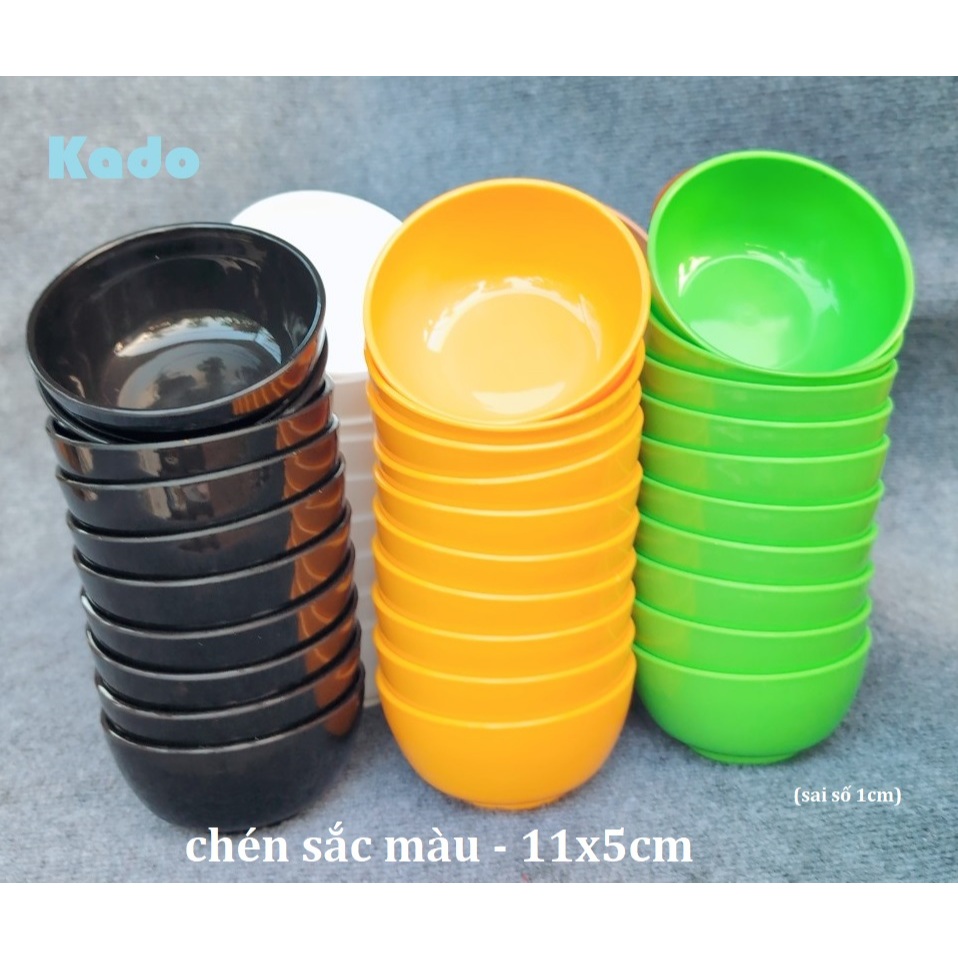 Combo 10 Chén Ăn Cơm ĐẸP Nhiều Màu