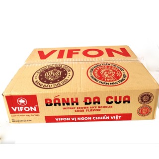 Thùng 30 gói bánh đa cua Vifon 60g
