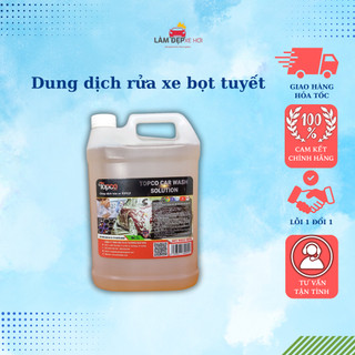 Dung dịch rửa xe bọt tuyết TOPCO tỷ lệ 1:150 - 1:180 - 5 lít