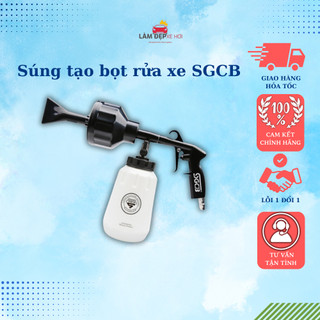 Súng tạo bọt rửa xe SGCB Súng phun tạo bọt khí nén tặng quà hấp dẫn