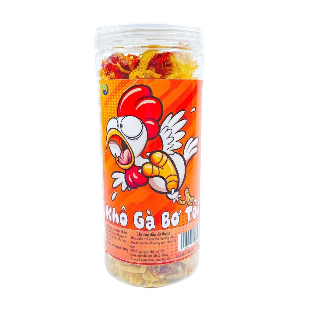 Khô gà bơ tỏi 300g