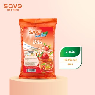 Trà dâu savo icetea hoà tan