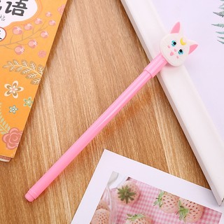 3 Bút Nước Mực Đen Mèo Và Heo Mỏng - Thỏ Hồng VPP