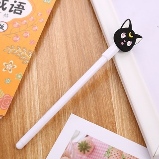 3 Bút Nước Mực Đen Mèo Và Heo Mỏng - Thỏ Hồng VPP