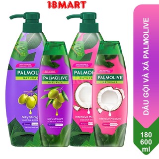 Dầu Gội và Xả Palmolive Naturals Intensive Moistire Coconut Cream 180ml/600ml