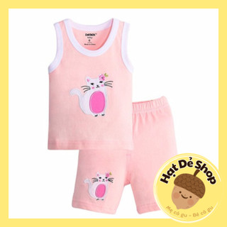 Đồ bộ bé gái, set đồ bé gái, bộ đồ bé gái mùa hè, chất vải cotton 100% thoáng mát