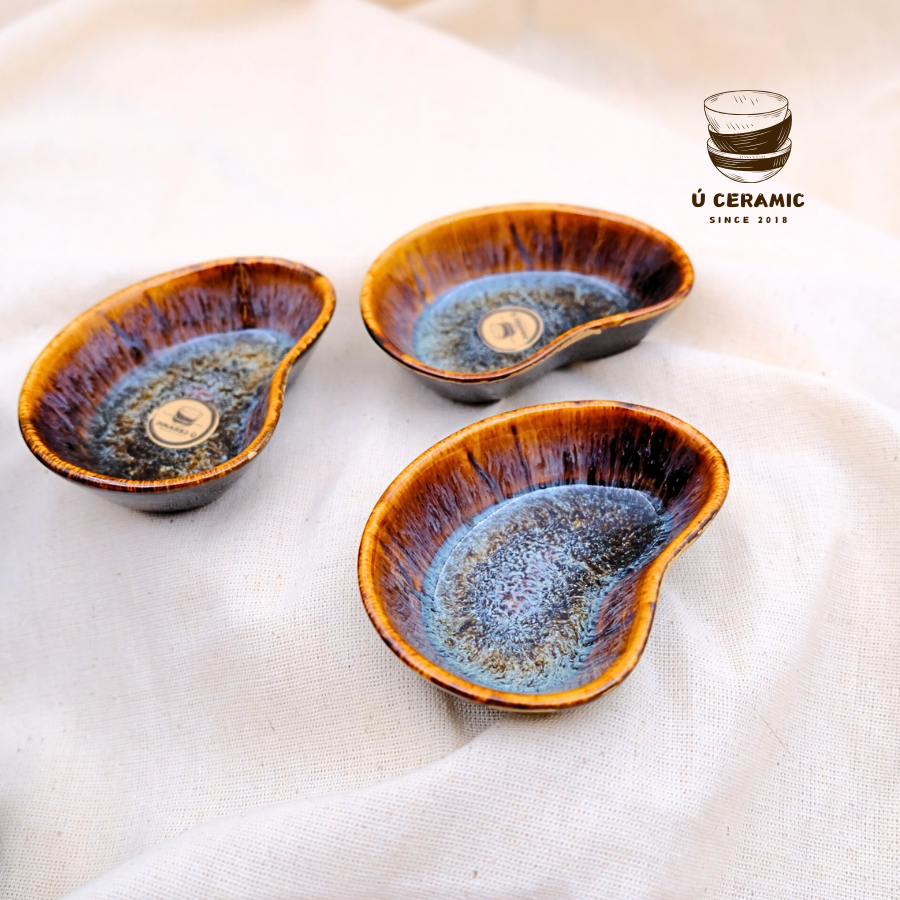 CHÉN ĐỰNG SỐT,NƯỚC CHẤM HỘT XOÀI GỐM SỨ,Ú CERAMIC