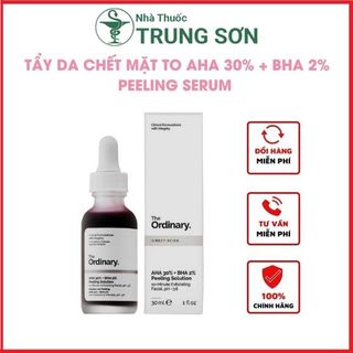 Tinh chất peel da the ordinary aha 30%+bha 2% peeling solution 30ml