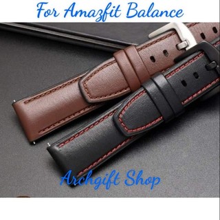 Dây da hydrid 22mm dành cho đồng hồ Amazfit Balance