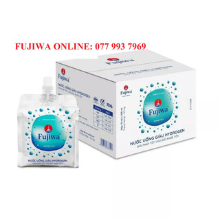 NƯỚC UỐNG GIÀU HYDROGEN FUJIWA (HỘP 12 TÚI BẠC 270ML)