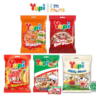 Kẹo dẻo Yupi Burger Pizza Frankurter Indonesia gói 84g