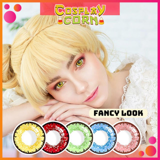 Lens Cosplay FANCY LOOK - Kính áp tròng cosplay anime chuyên dụng nhiều màu độ cận không cận cận lệch CORNCOSPLAY