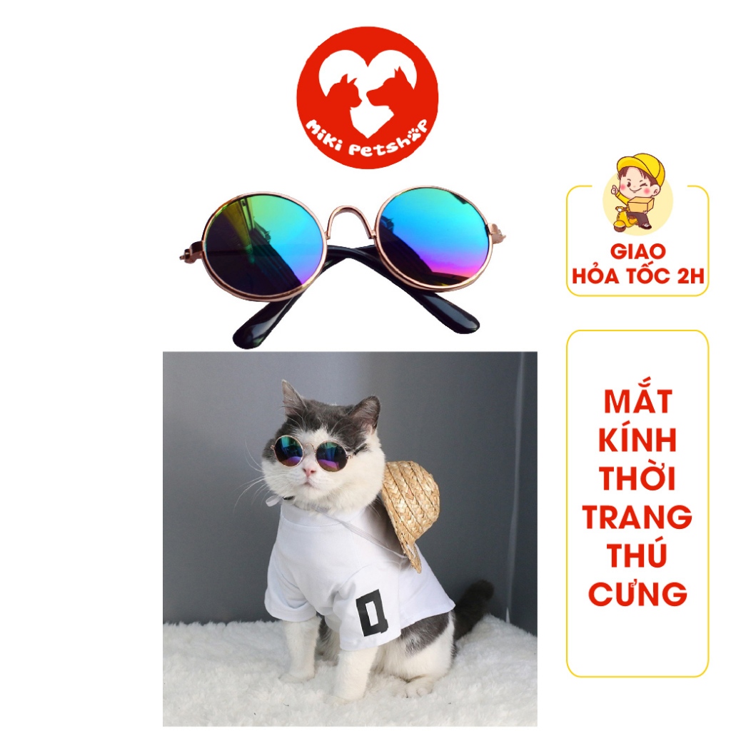 Mắt Kính Mát Thời Trang Cho Thú Cưng