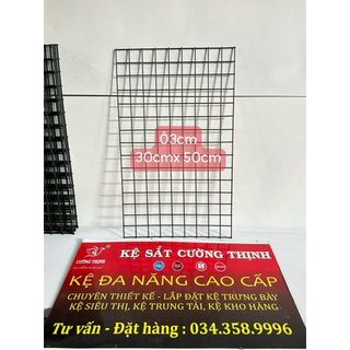 Lưới treo phụ kiện Ô vuông 3cm và 5cm.